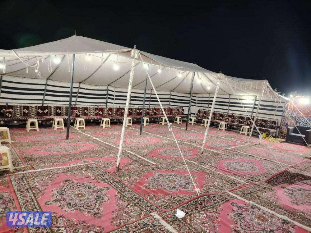 تاجير خيام تاجير دفايات وقهوجيه قاعات وتسكير تاجير كراسي وكنفات وزينه3