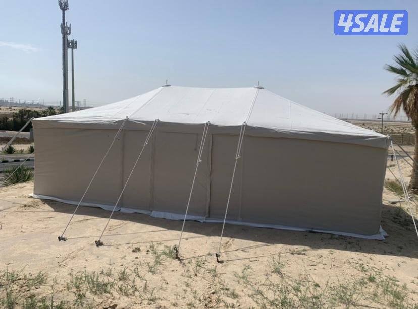 للبيع خيام جديد باكستاني ٣طبقات خام درجه اول ٢٤ ملي0