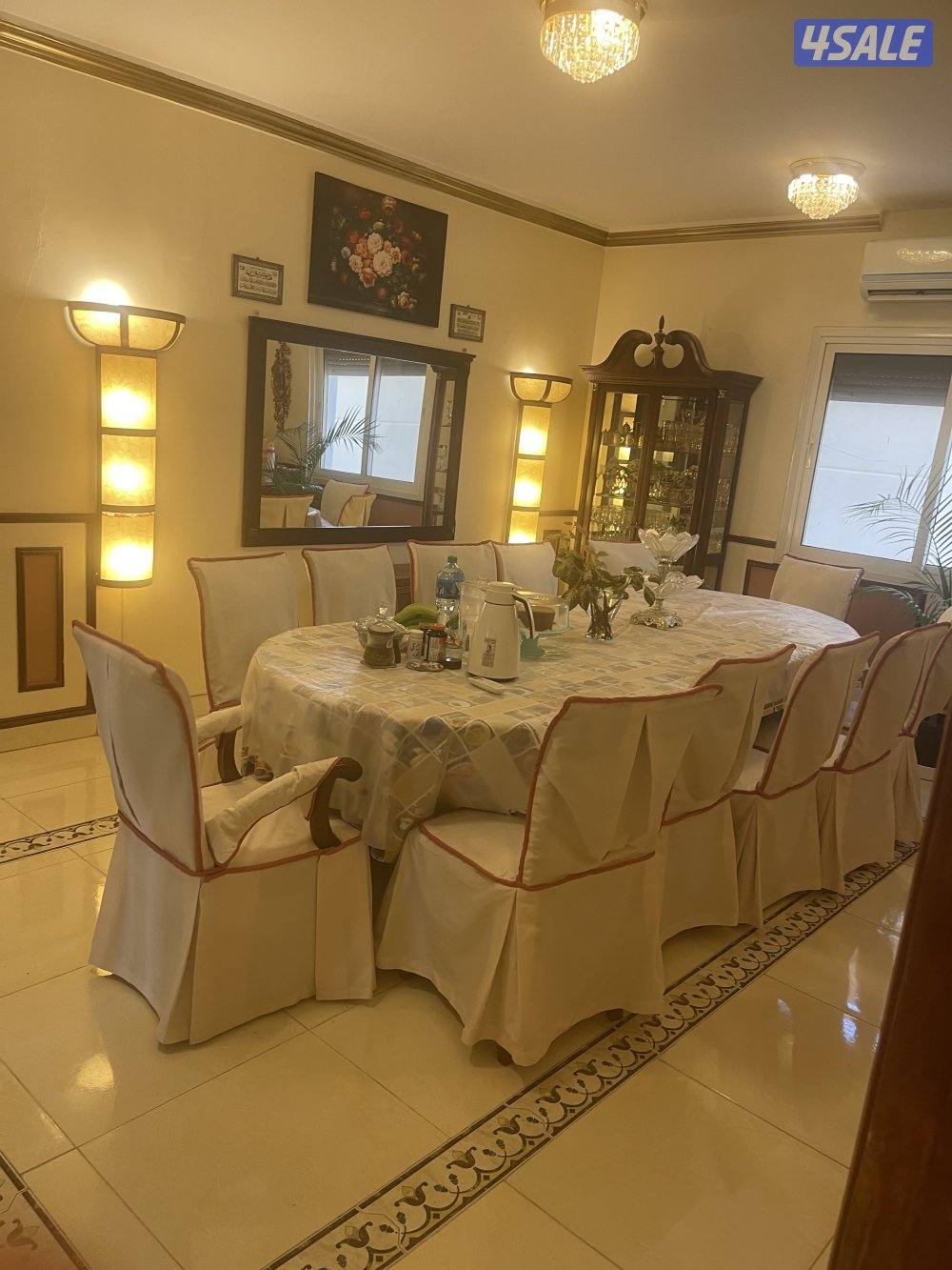 بيت للبدل ، الوفرة السكنية ، قطعة 1 ، مساحة 400 م٢ ، دورين مقابل ساحة4