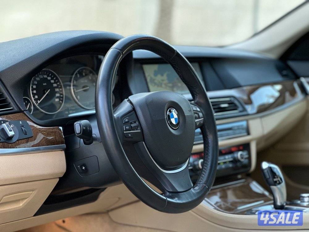 للبيع BMW 520 i موديل 2013 وارد الغانم7