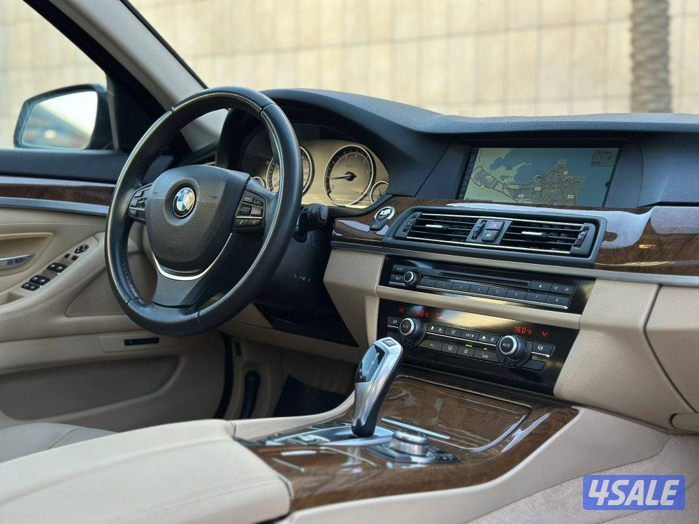 للبيع BMW 520 i موديل 2013 وارد الغانم9