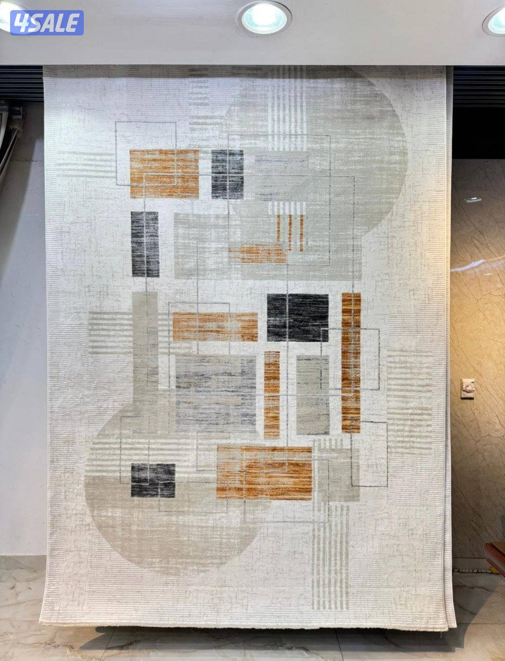 يوجد لدينا جميع انواع السجاد الساده والمشجر باركيه بلاستك قطع جاهزا4