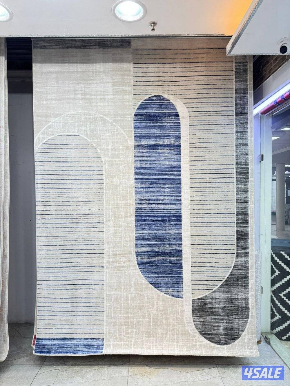 يوجد لدينا جميع انواع السجاد الساده والمشجر باركيه بلاستك قطع جاهزا5