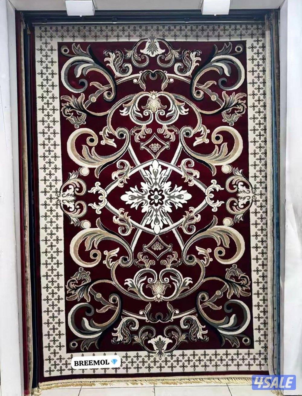 يوجد لدينا جميع انواع السجاد الساده والمشجر باركيه بلاستك قطع جاهزا8