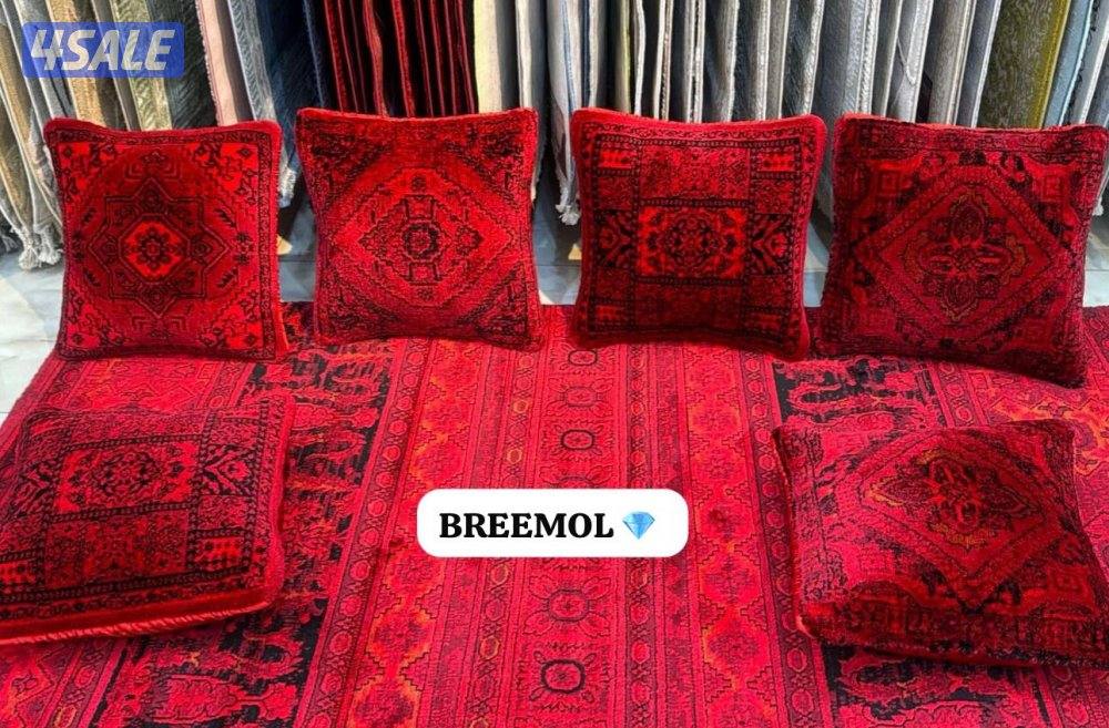 يوجد لدينا جميع انواع السجاد الساده والمشجر باركيه بلاستك قطع جاهزا9