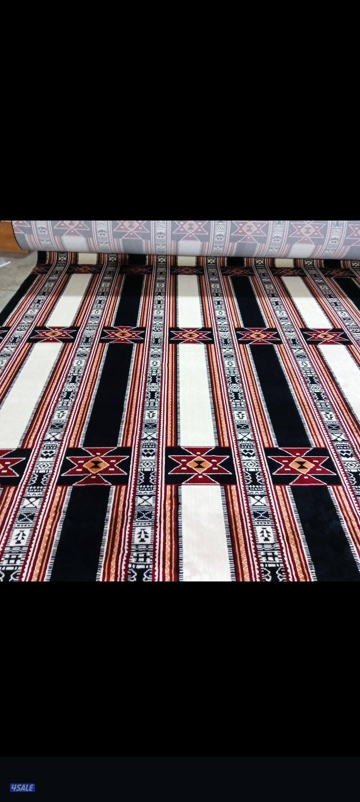 يوجد لدينا جميع انواع السجاد الساده والمشجر باركيه بلاستك قطع جاهزا15