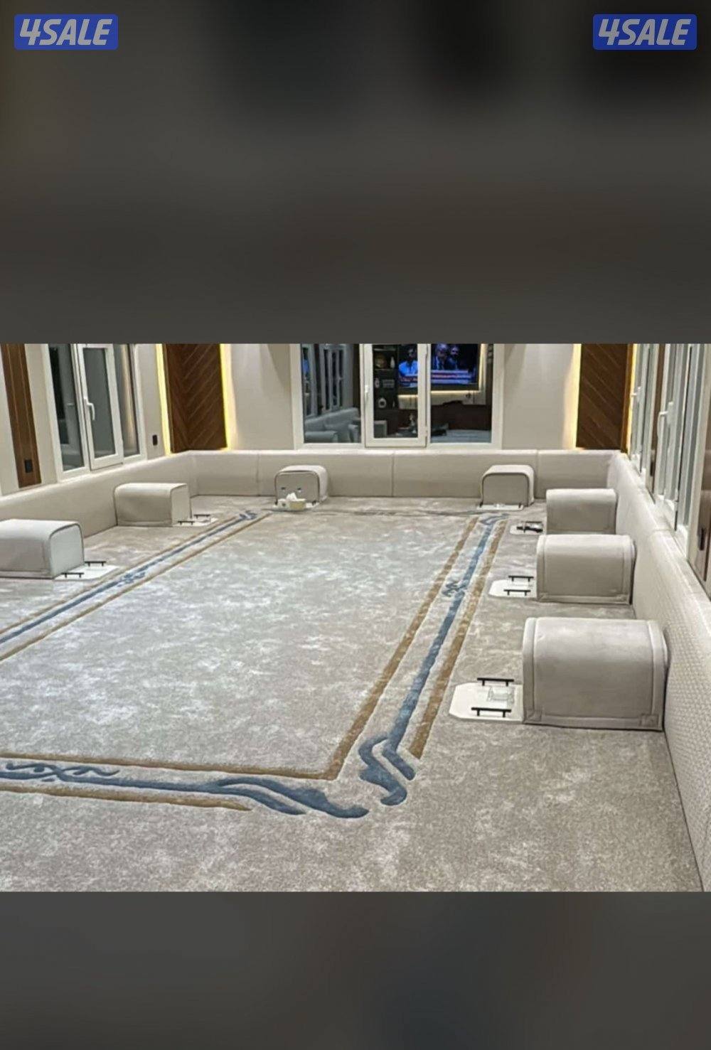 سجاد قص وتنجيد وستاير وباركيه وتركيب درج.  سجاد حفر جميع النقشات3