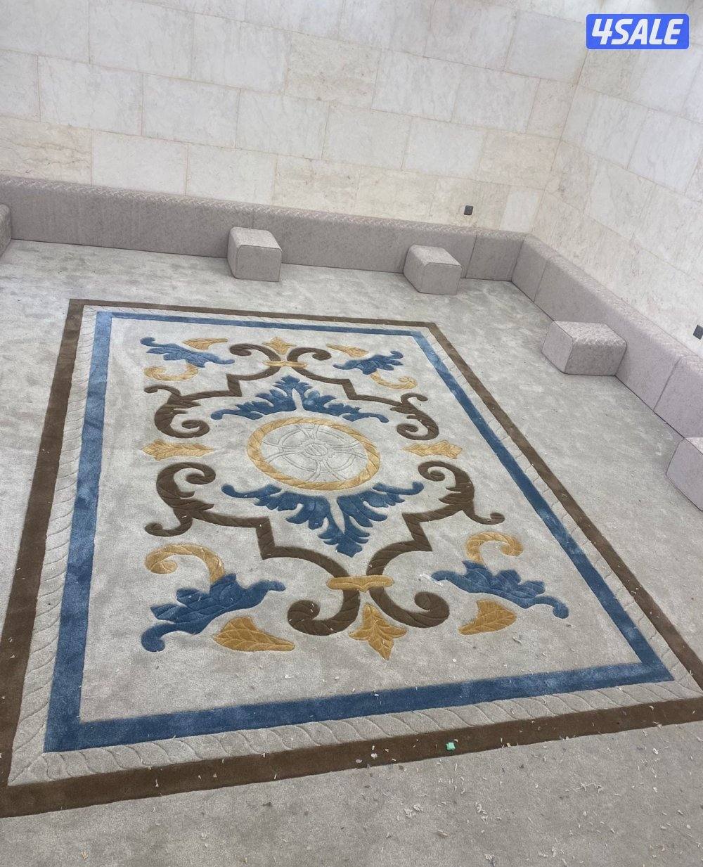 سجاد قص وتنجيد وستاير وباركيه وتركيب درج.  سجاد حفر جميع النقشات5