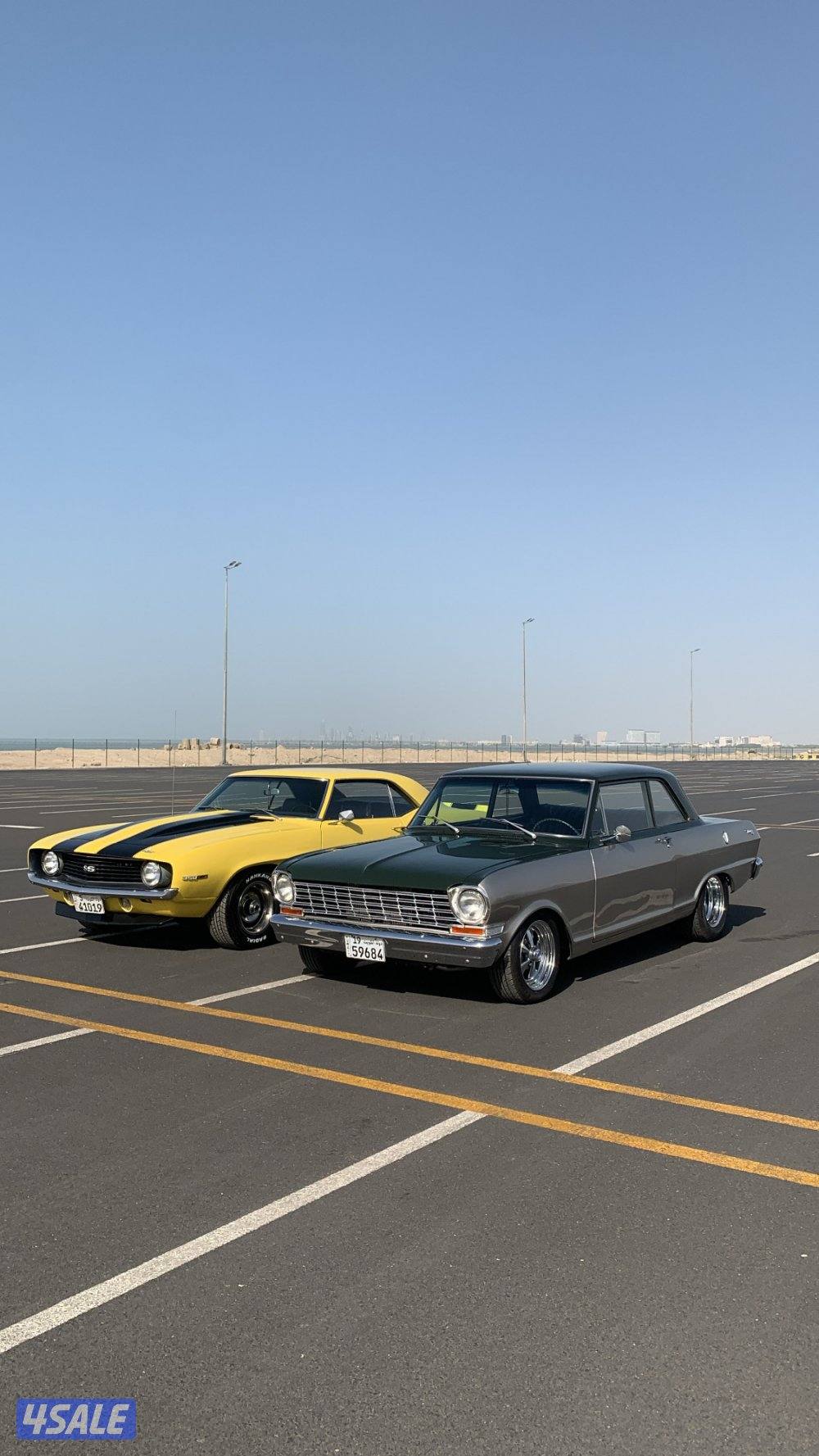 للبيع 1969 كمارو اس اس و 1963 شفر نوفا0