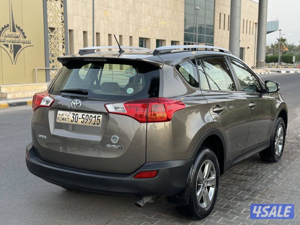 تويوتا راف فور موديل 2015 بحاله الوكاله شرط الفحص3