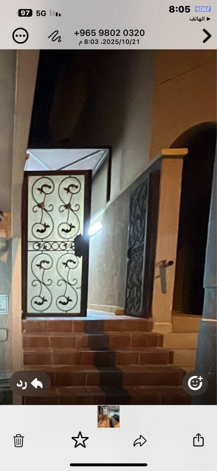 شقه سلام 3 غ 1 ماستر 2 غرفه بينهم حمام غ شغال مصعد سنترال موقف مضلل4