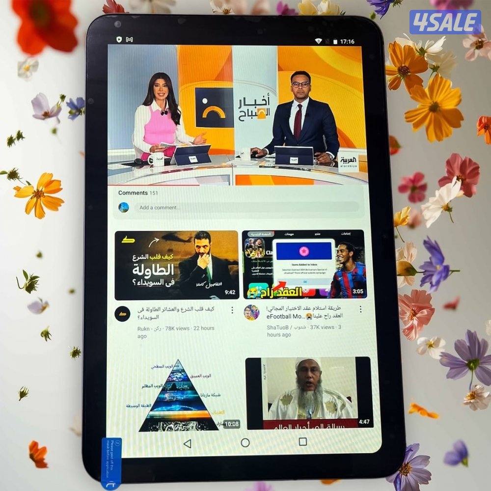 جديد ايباد اندرويد Pro اللون الوردي متوفر3