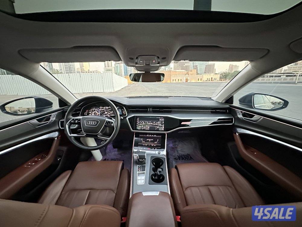 آودى A7 Sportback-2022_صبغ الوكالة_عداد 44 KM فقط_سيرفس منتظم بالوكالة10