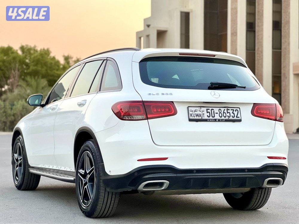 بحالة ممتازه صبغ الوكالة GLC 200 موديل 20211