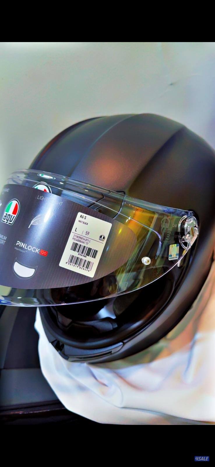 عدد ٢ خوذة AGV (K6 s) و (K3)5