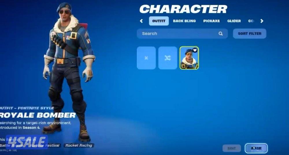 حساب فورت نايت0