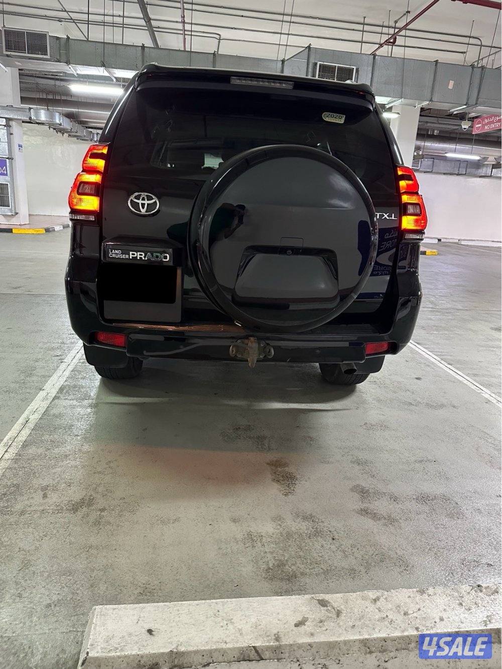 تويوتا برادو ٢٠٢٠ كاملة دبل فتحة ثلاجة صبغ وكالة3