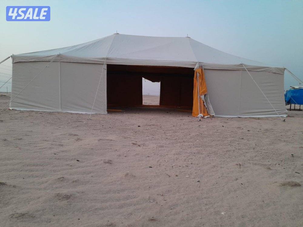 للبيع خيام جديد باكستاني ٣طبقات خام درجه اول ٢٤ ملي0