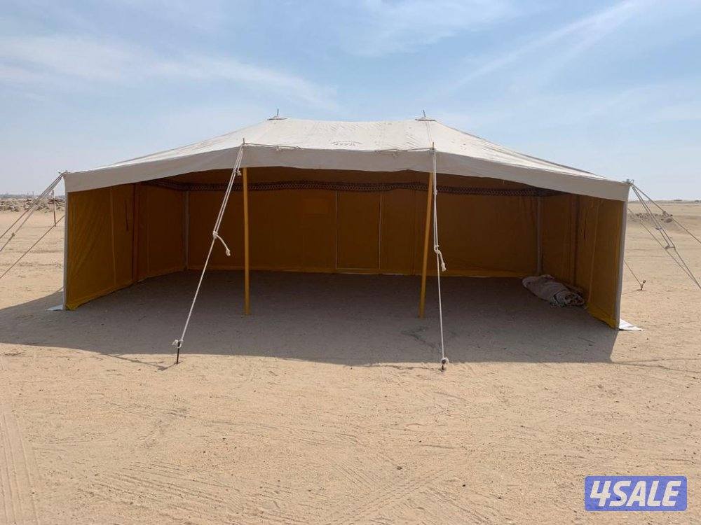 للبيع خيام جديد باكستاني ٣طبقات خام درجه اول ٢٤ ملي5