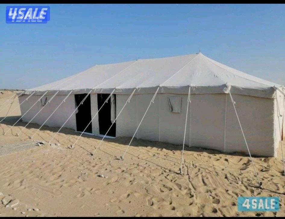 للبيع خيام جديد باكستاني ٣طبقات خام درجه اول ٢٤ ملي1