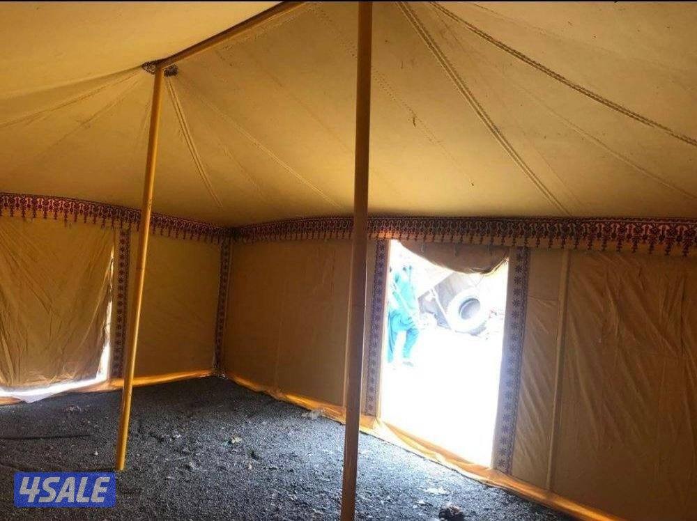 للبيع خيام جديد باكستاني ٣طبقات خام درجه اول ٢٤ ملي7