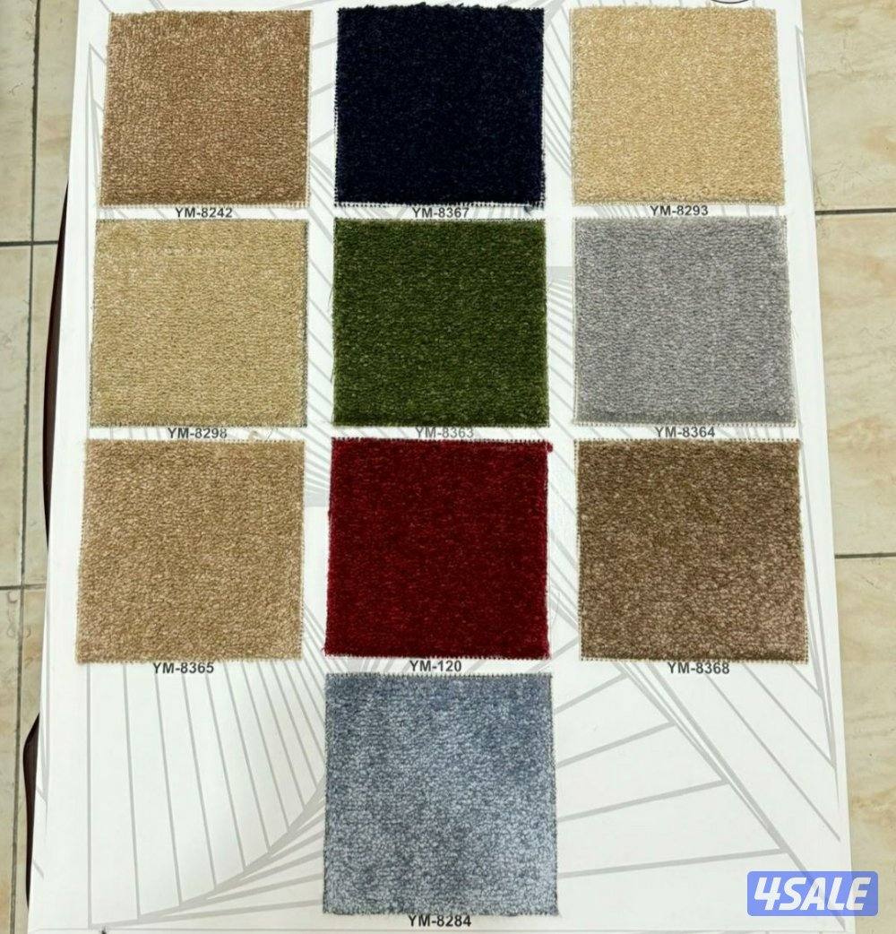 وتركيب جميع انواع السجادماركات . عالية🇸🇦+🇹🇷+🇰🇼بأسعار مغر3
