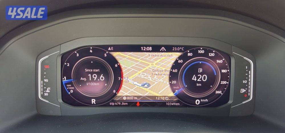 VW Teramont Highline V6 كامل المواصفات نظافة الوكالة5