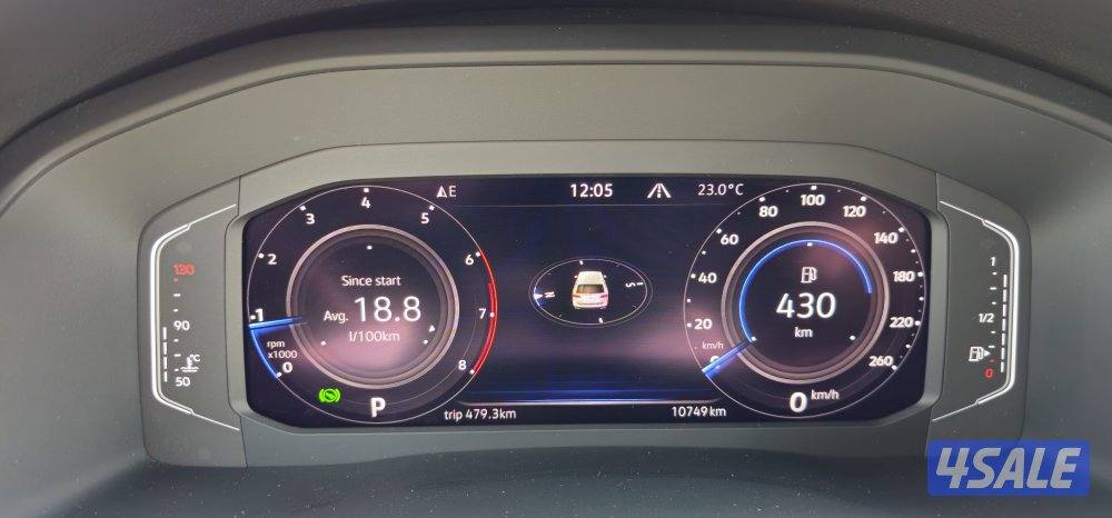 VW Teramont Highline V6 كامل المواصفات نظافة الوكالة11