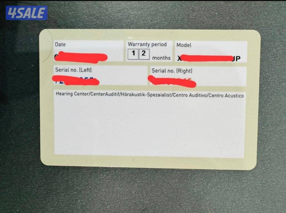 للبيع سماعه طبيه لتقوية السمع من حسن للسمعيات جديده6