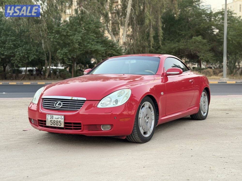 للبيع لكزس SC 430 كشف 2003 وارد الساير بحاله جيده0