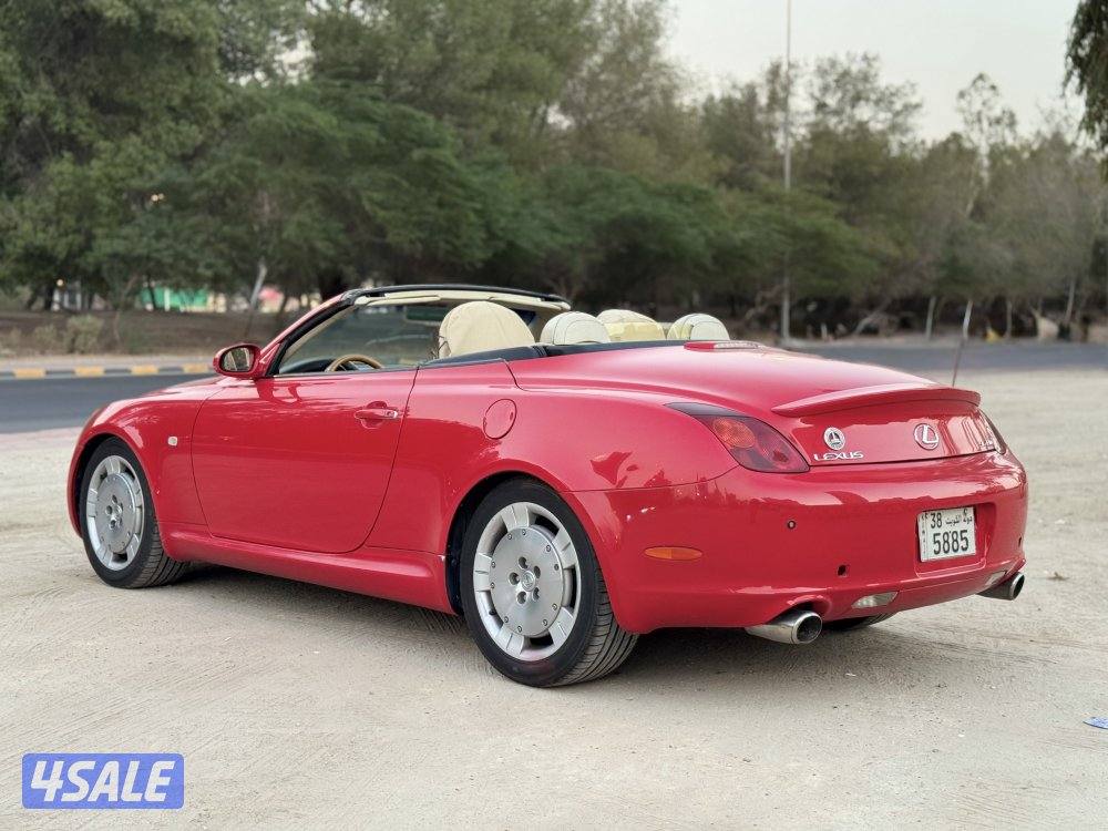 للبيع لكزس SC 430 كشف 2003 وارد الساير بحاله جيده2