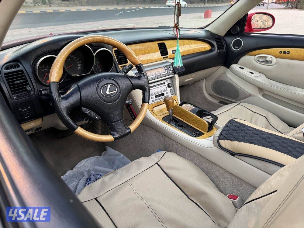 للبيع لكزس SC 430 كشف 2003 وارد الساير بحاله جيده3