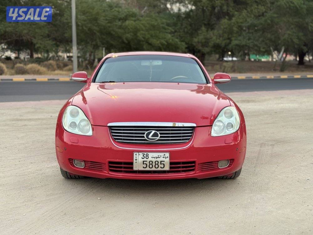 للبيع لكزس SC 430 كشف 2003 وارد الساير بحاله جيده4
