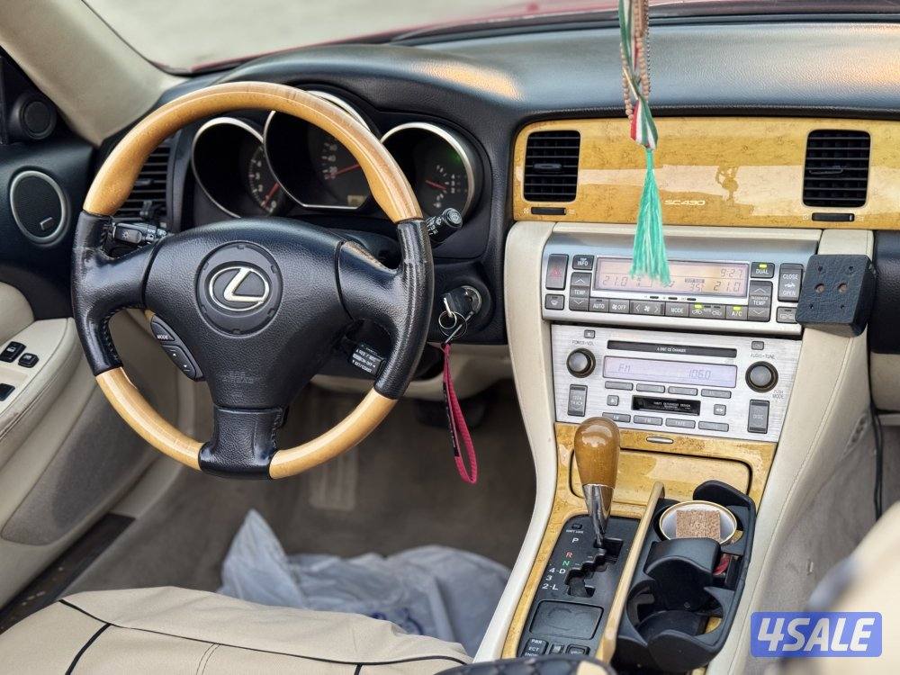 للبيع لكزس SC 430 كشف 2003 وارد الساير بحاله جيده6