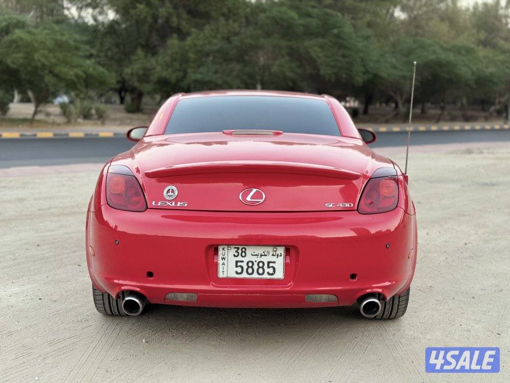 للبيع لكزس SC 430 كشف 2003 وارد الساير بحاله جيده10