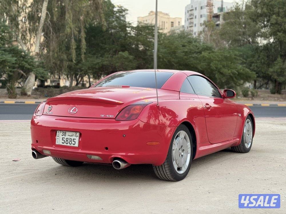 للبيع لكزس SC 430 كشف 2003 وارد الساير بحاله جيده9