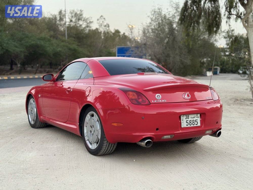 للبيع لكزس SC 430 كشف 2003 وارد الساير بحاله جيده11