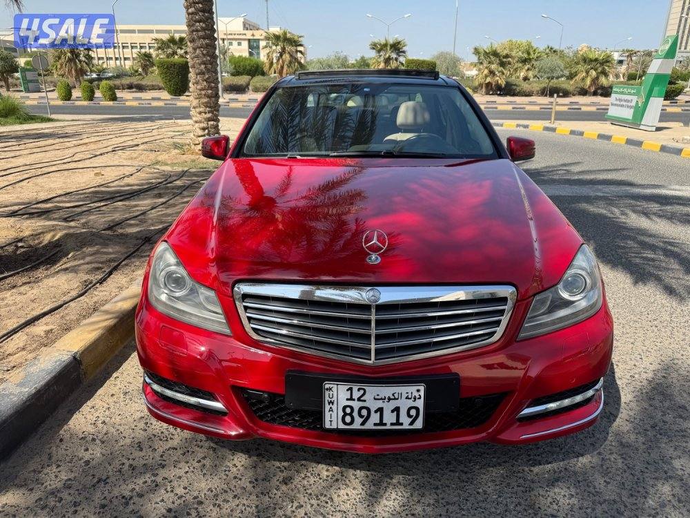 مرسيدس C200 مديل 2014 كامل المواصفات نظيف جدا شرط الفحص1