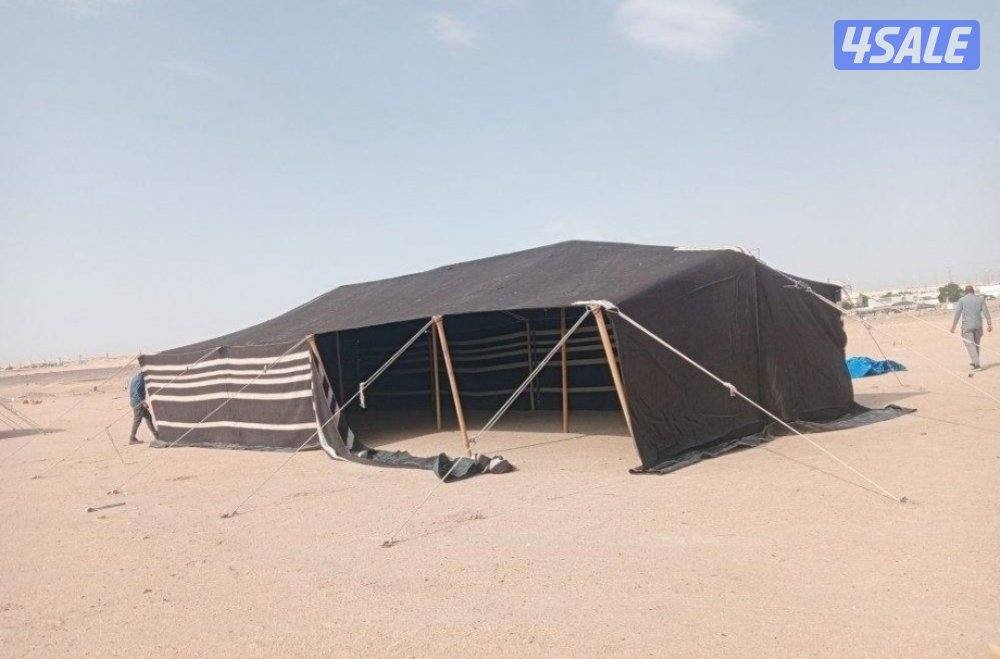 بناء بيوت شعر وخيام في البر والمزارع والحدائق خفر ركايز تركيب تور4