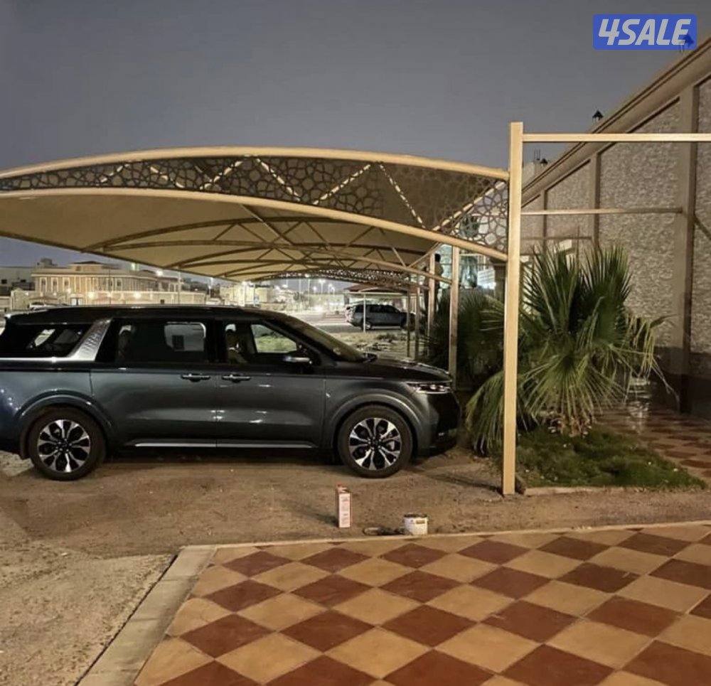 تصميم وتنفيذ مظلات (PVC / WPC / بولي كربونيت / سندوتش بنل9