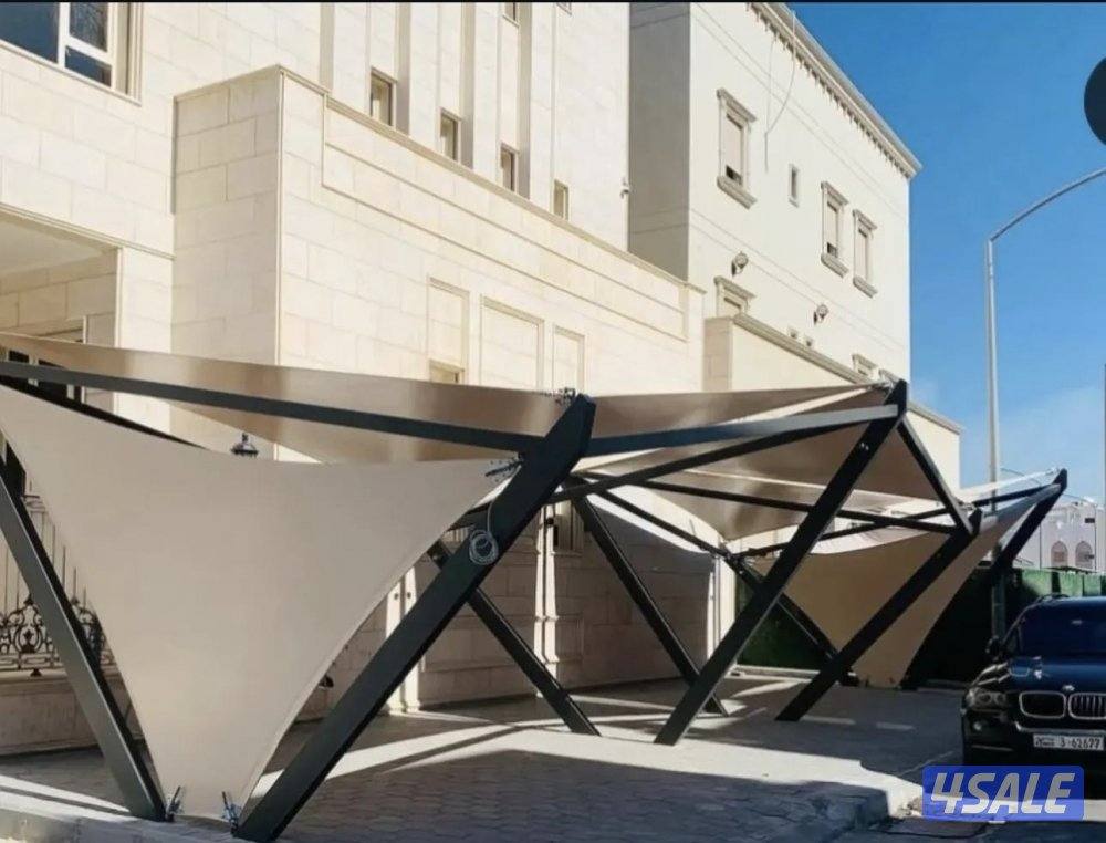 تصميم وتنفيذ مظلات (PVC / WPC / بولي كربونيت / سندوتش بنل13