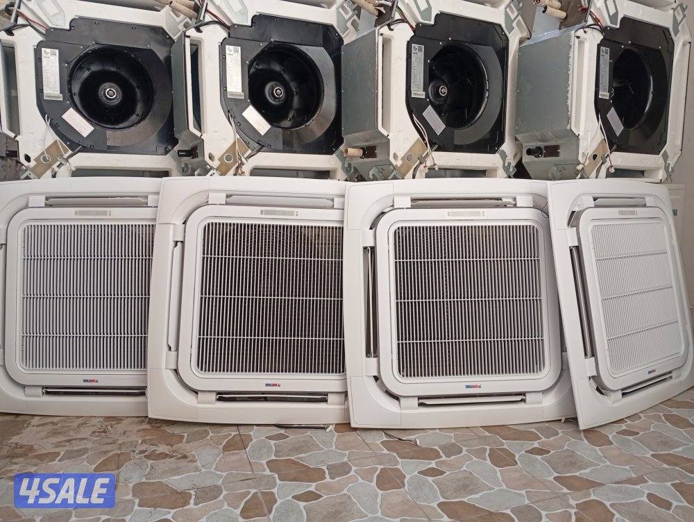 للبيع وحدات تكييف كاسيت 3طن ارم استرونج استعمال 6اشهر حالة الوكالة0