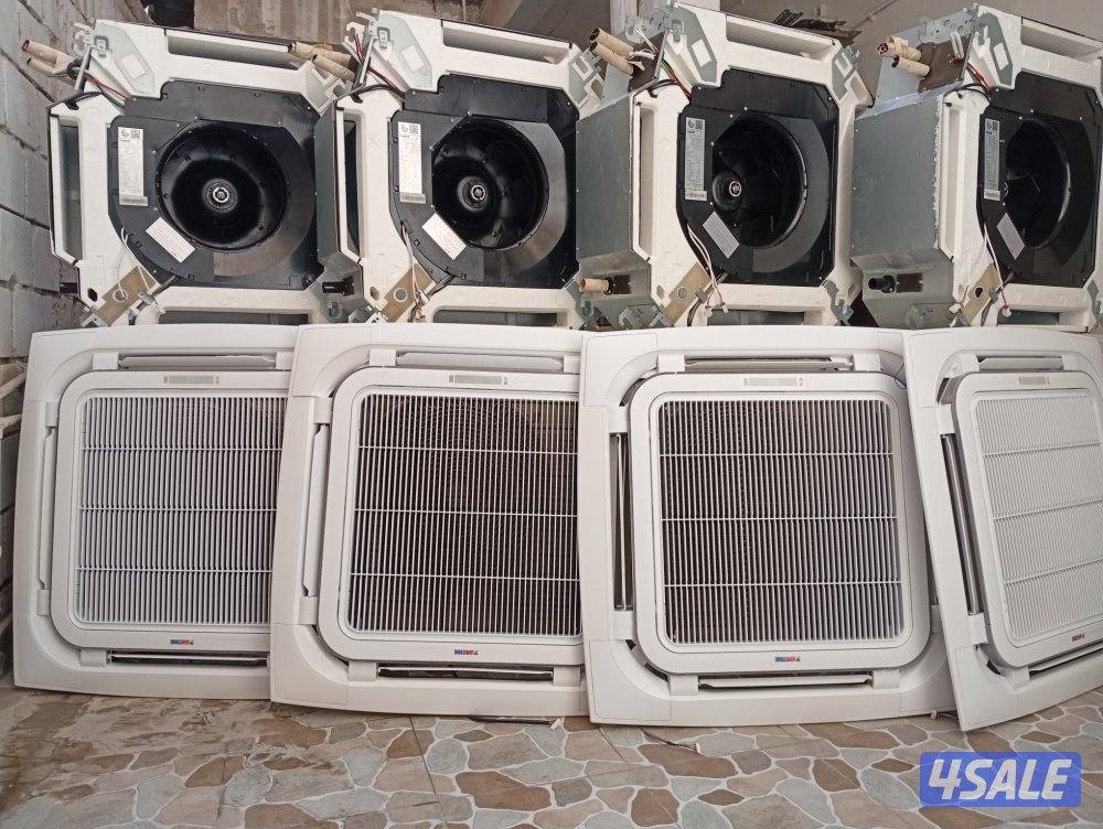 للبيع وحدات تكييف كاسيت 3طن ارم استرونج استعمال 6اشهر حالة الوكالة1