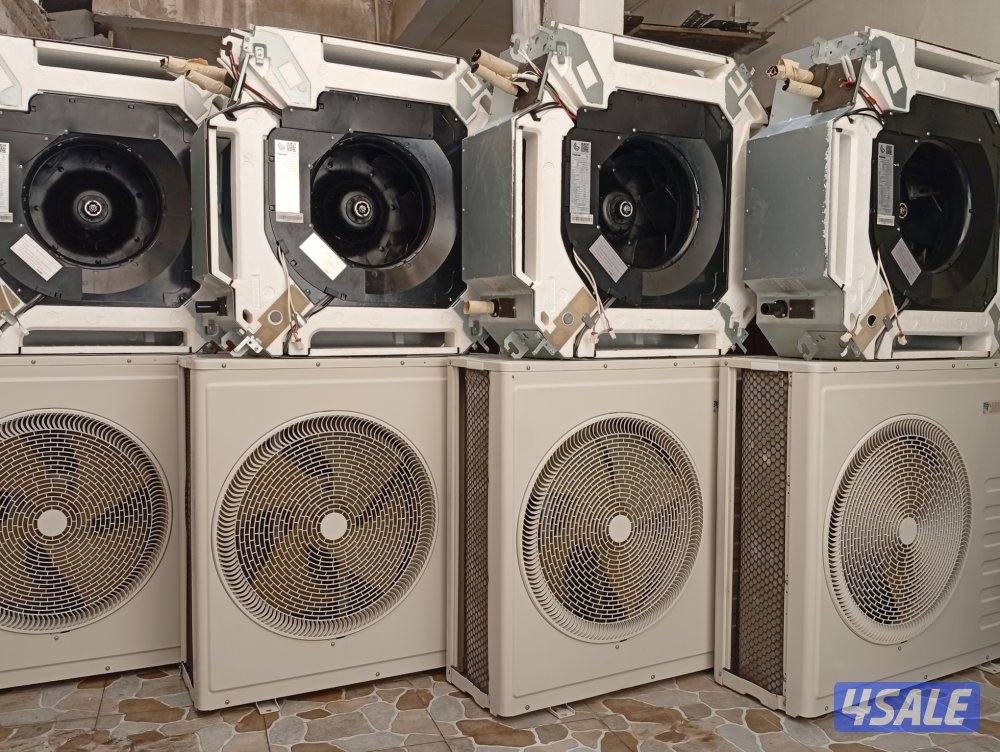 للبيع وحدات تكييف كاسيت 3طن ارم استرونج استعمال 6اشهر حالة الوكالة2
