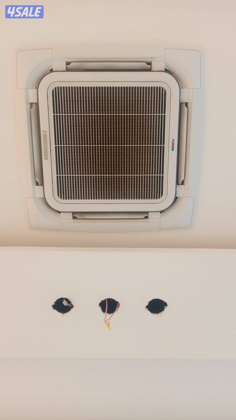 للبيع وحدات تكييف كاسيت 3طن ارم استرونج استعمال 6اشهر حالة الوكالة5