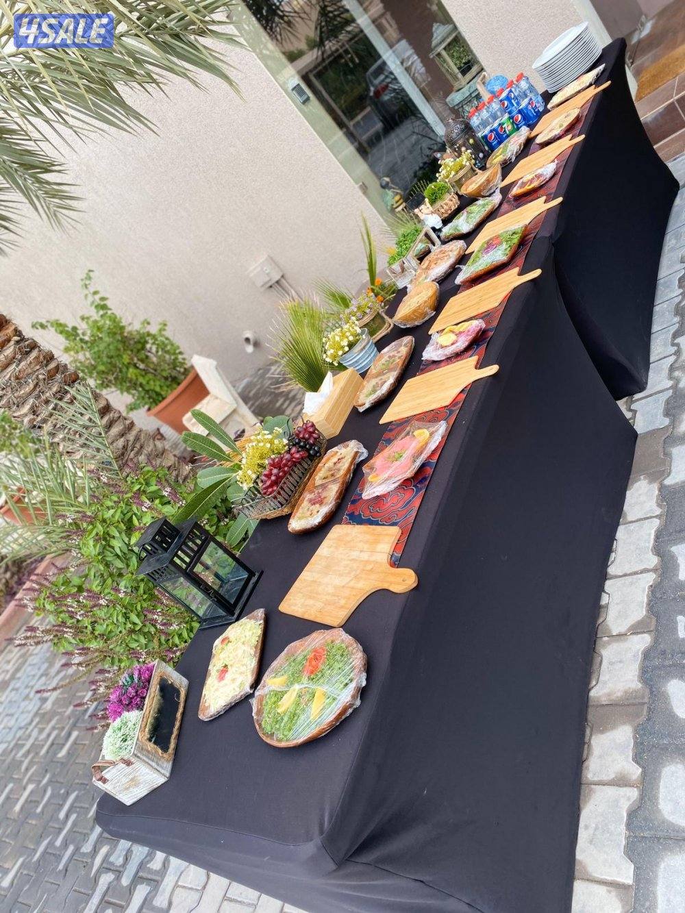 حفلات مشويات شاورما لحم او دجاج كريب كنافه  صاج2