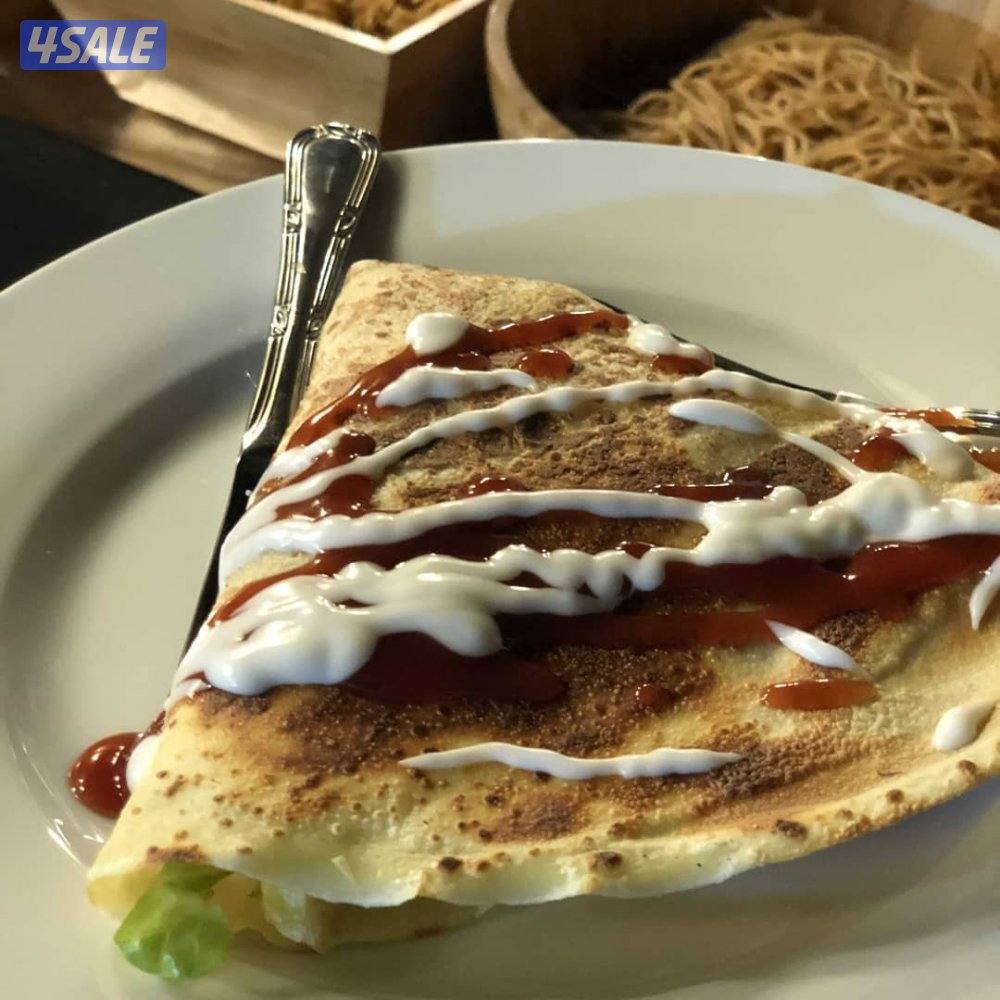 حفلات مشويات شاورما لحم او دجاج كريب كنافه  صاج9