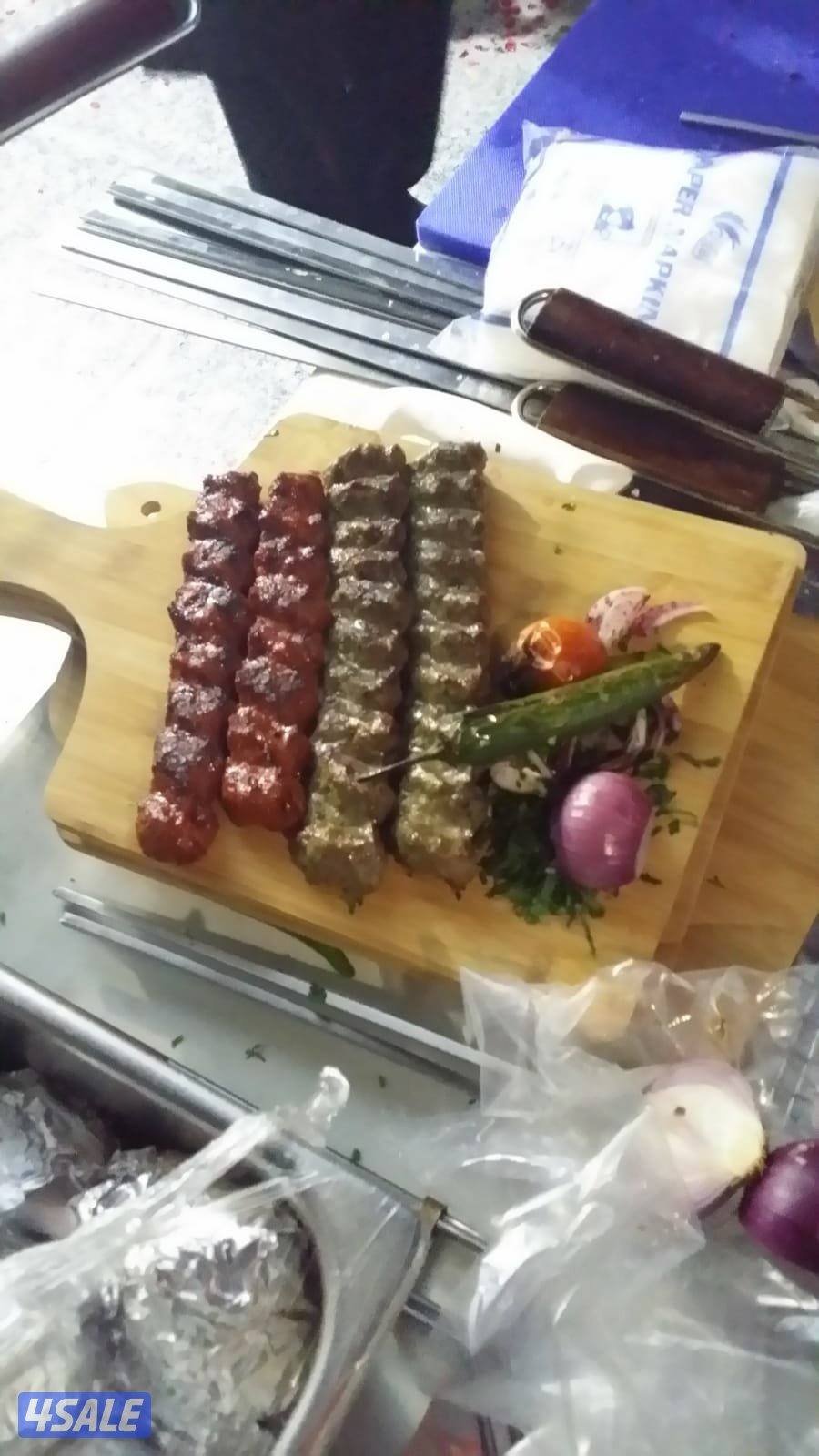 حفلات مشويات شاورما لحم او دجاج كريب كنافه  صاج12