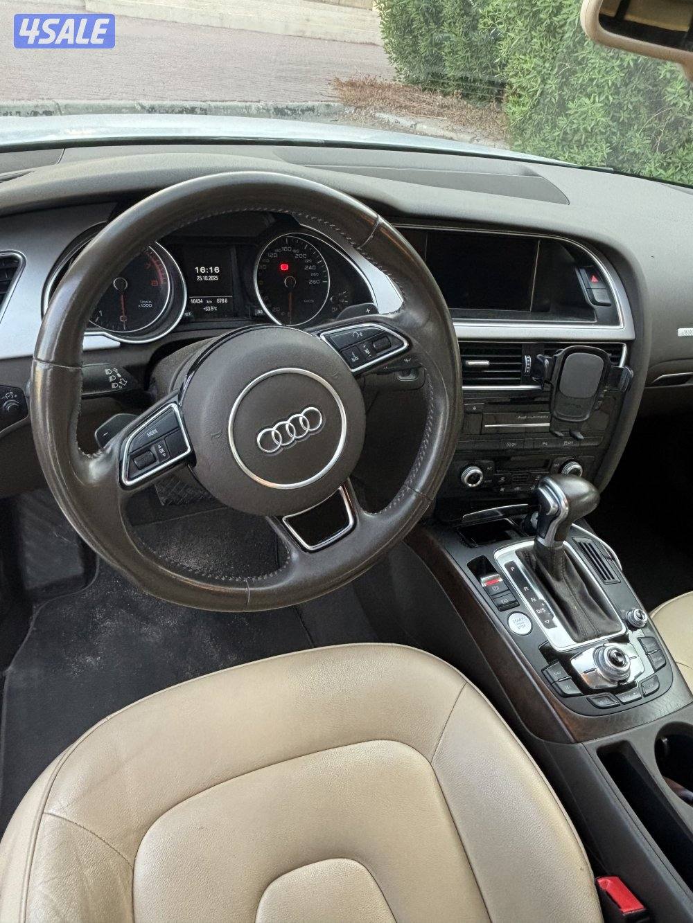 Audi A5 35TFSI 1.8T. Model 2016 - سيارة أودي أي فايف سعة محرك ١.٨1