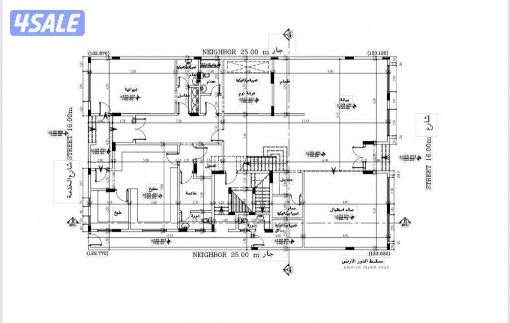 دوبلكس للايجار أرضي + اول ٦ غرف ٤ منهم ماستر مع دوانية وغرفة غسيل4